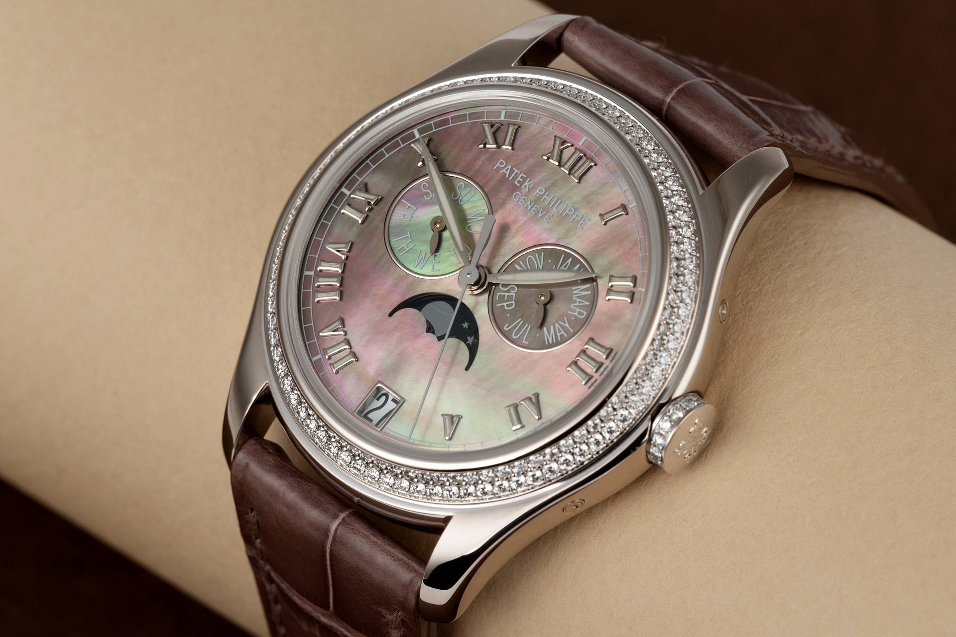Patek Philippe Complications 4936 Black Mother of Pearl Dial