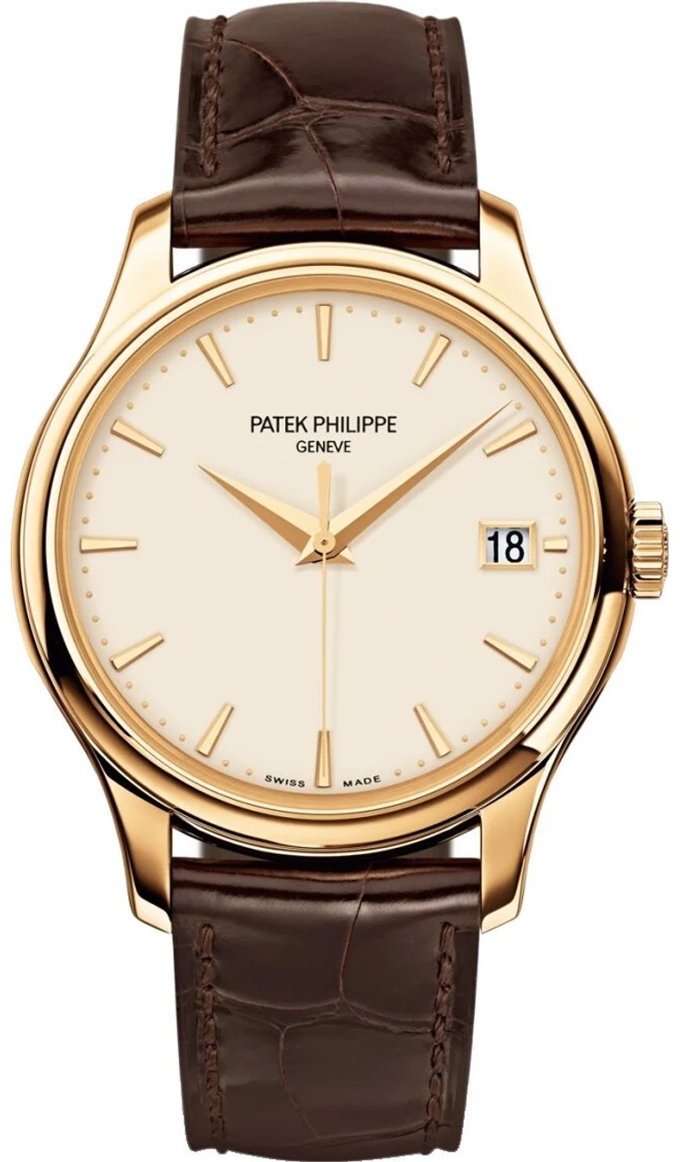 Patek Philippe Calatrava 5227 Ivory Dial, Yellow Gold, mm