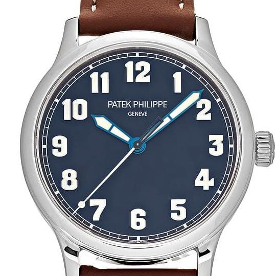 Patek Philippe Calatrava 5522 Blue Dial, Stainless Steel, 42.0 mm