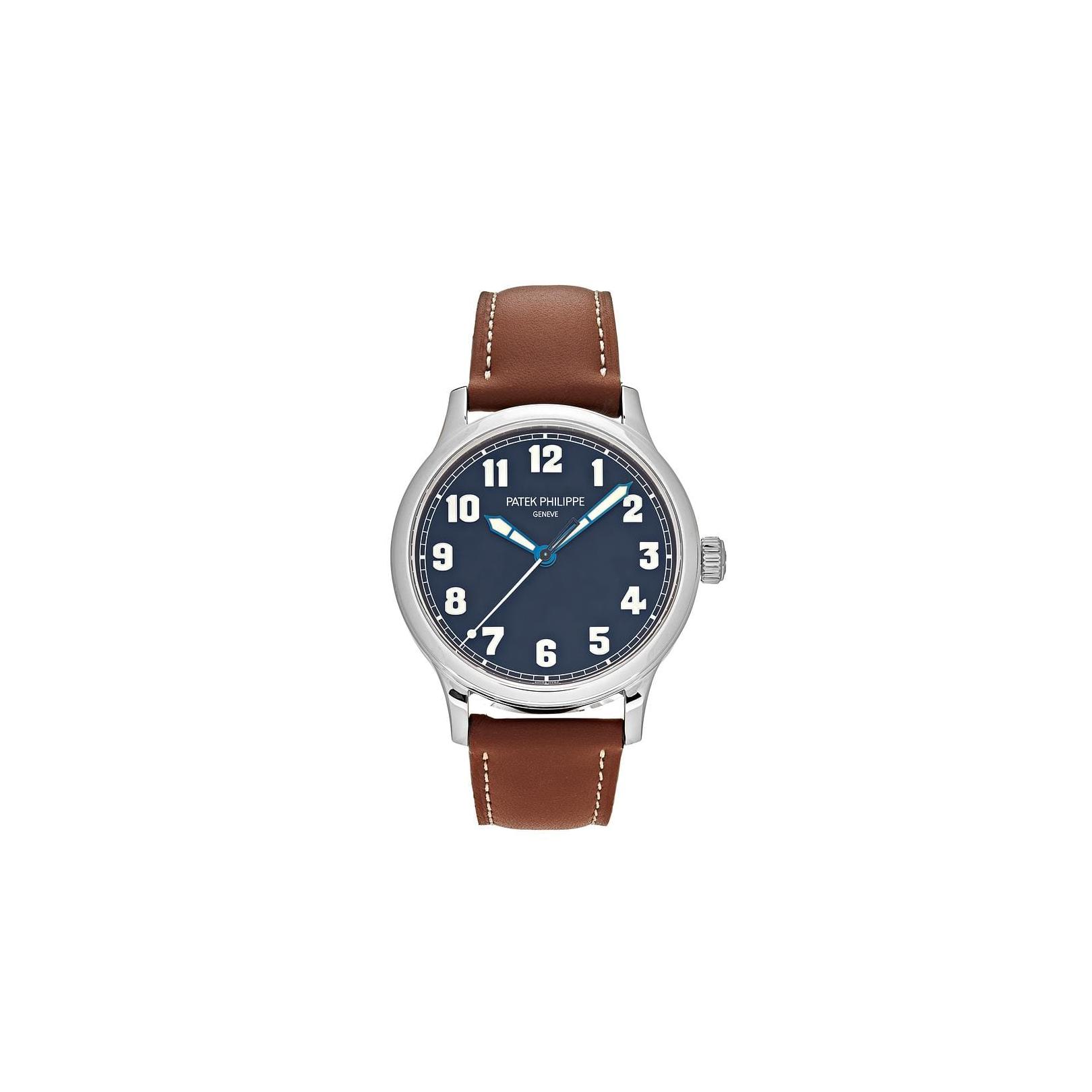 Patek Philippe Calatrava 5522 Blue Dial, Stainless Steel, 42.0 mm