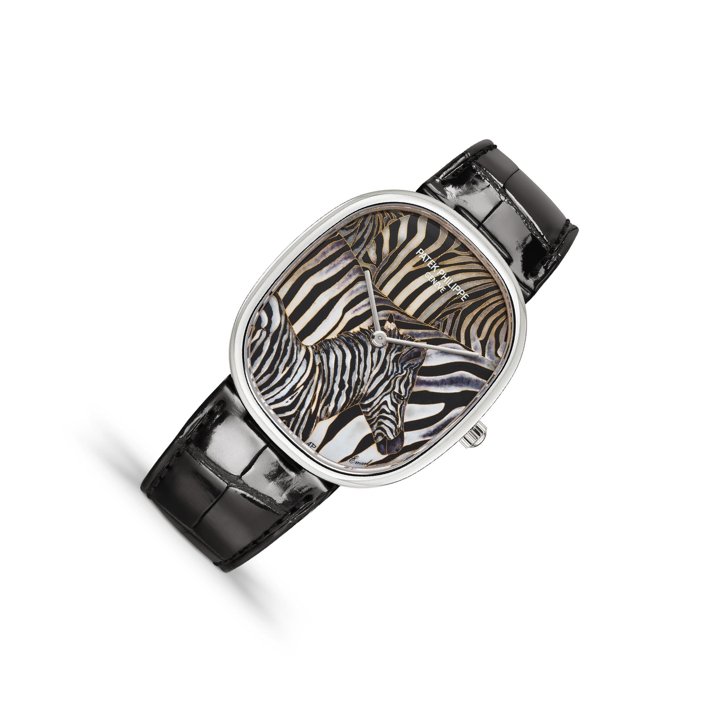 Patek Philippe Golden Ellipse 5738 Multi-Color Dial, White Gold