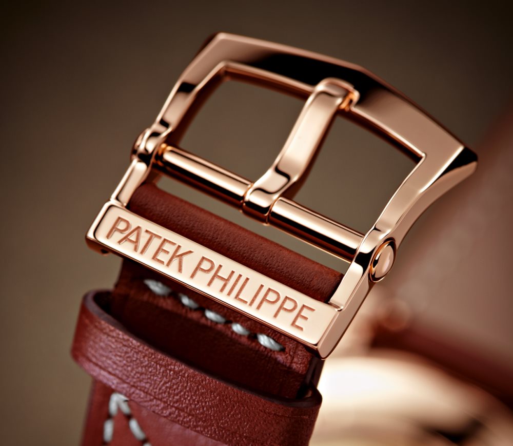 Patek Philippe Complications 5524 Brown Sunburst Dial, Rose Gold