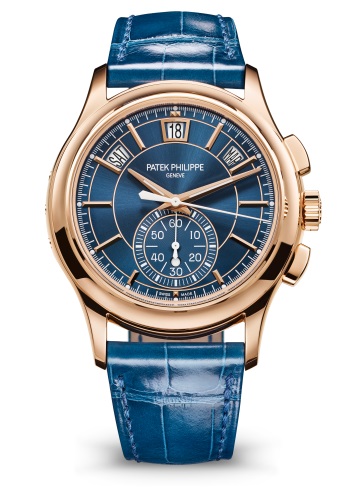 Patek Philippe Complications 5905 Blue Dial, Rose Gold, 42.0 mm