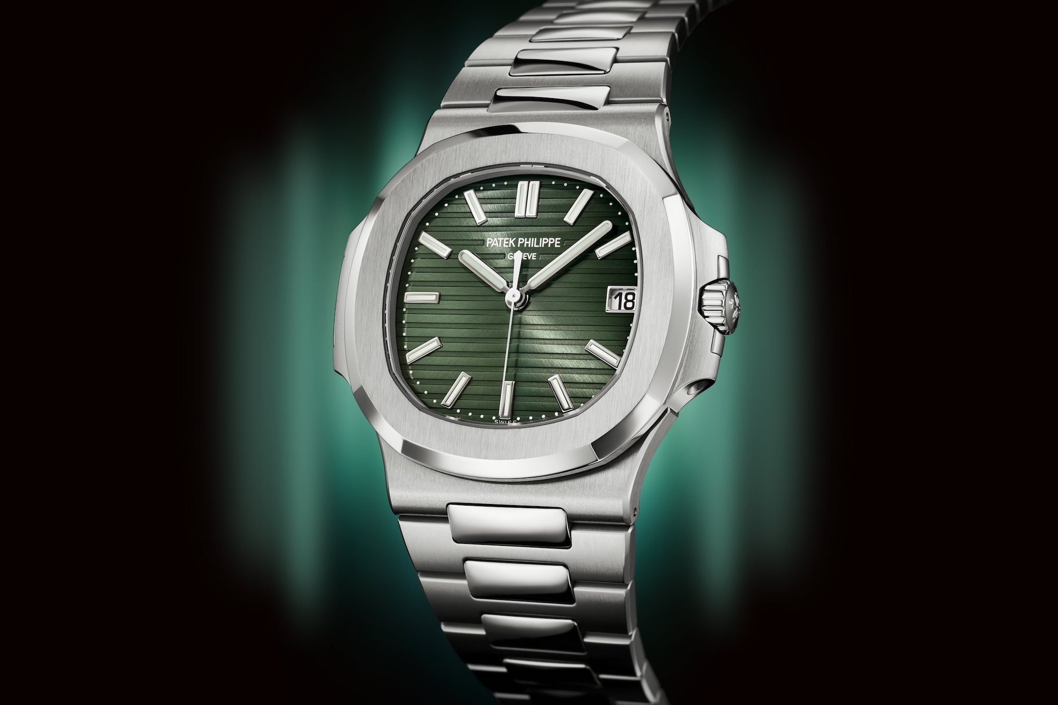 Patek Philippe Nautilus 5711 Green Dial, Stainless Steel, mm