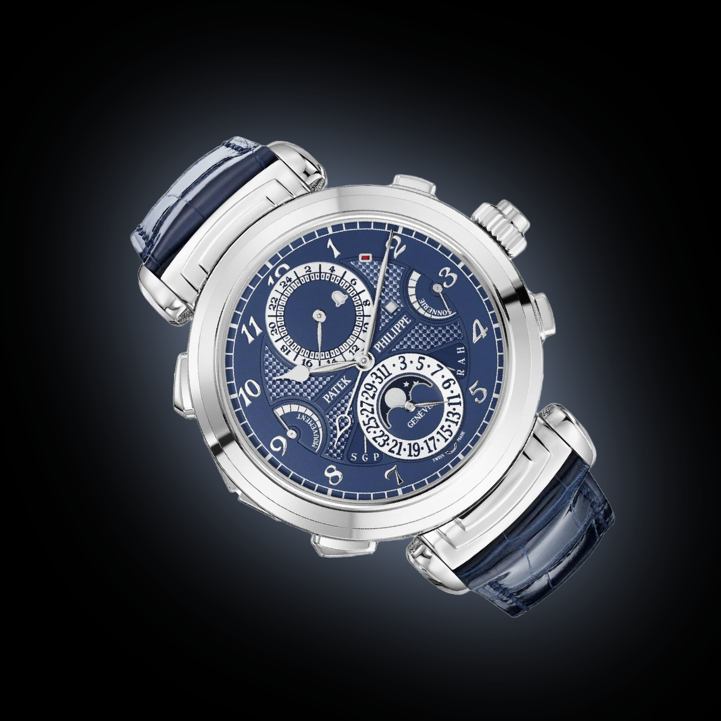 Patek Philippe Grand Complications 6300 Blue Dial, White Gold