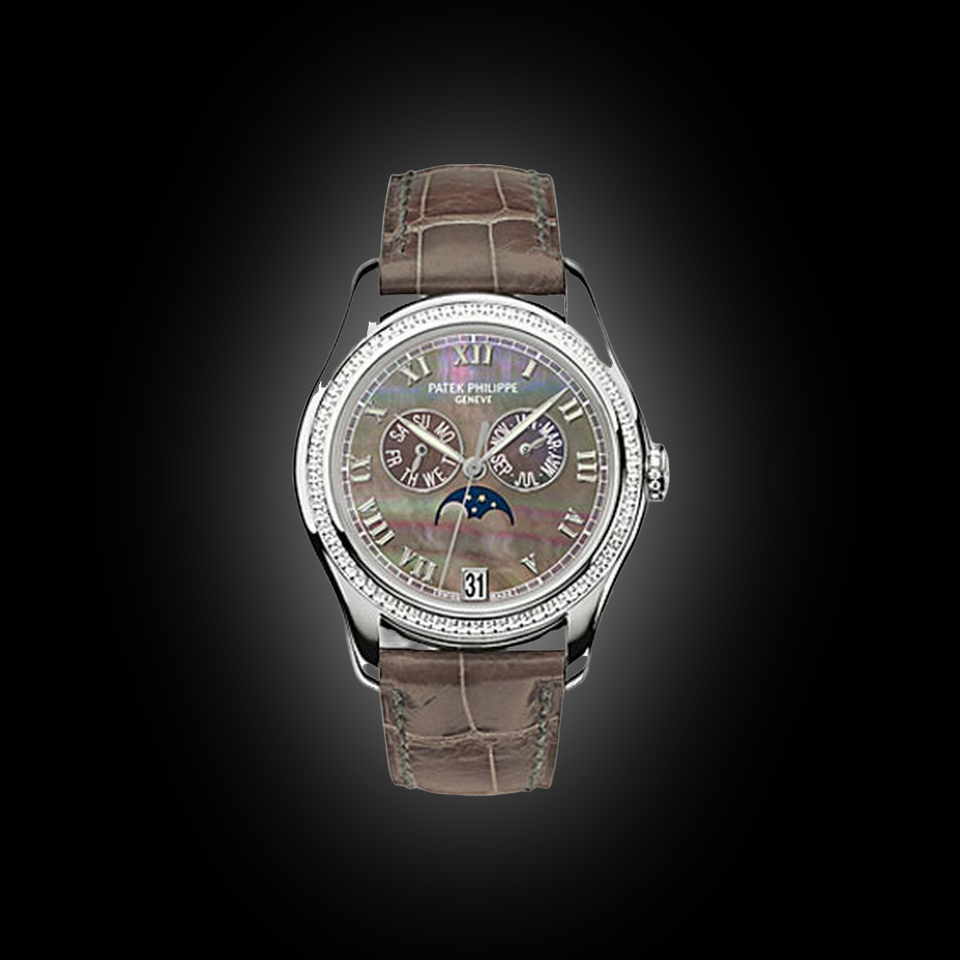 Patek Philippe Complications 4936 Black Mother of Pearl Dial