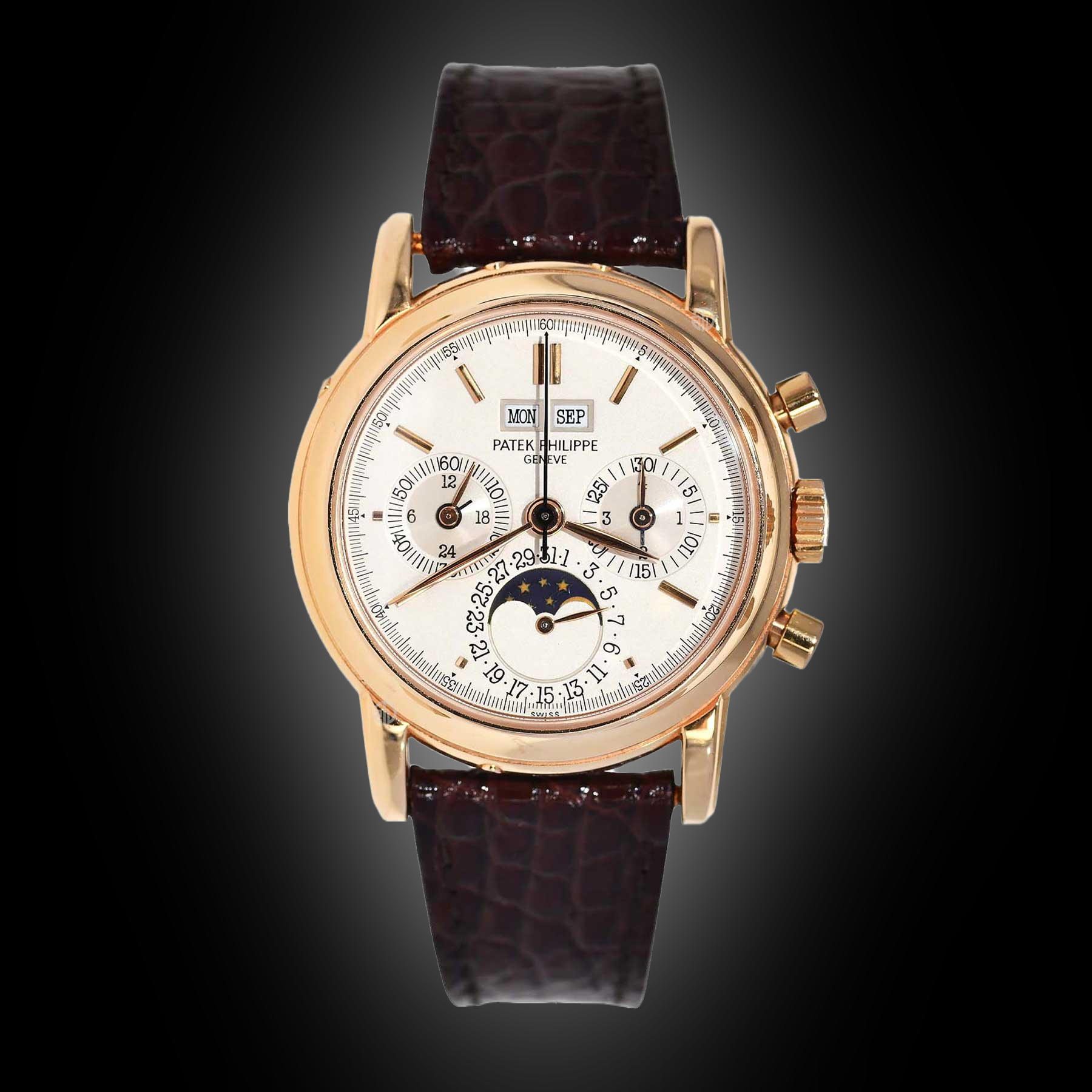 Patek Philippe Grand Complications 3970 White Dial, Yellow Gold
