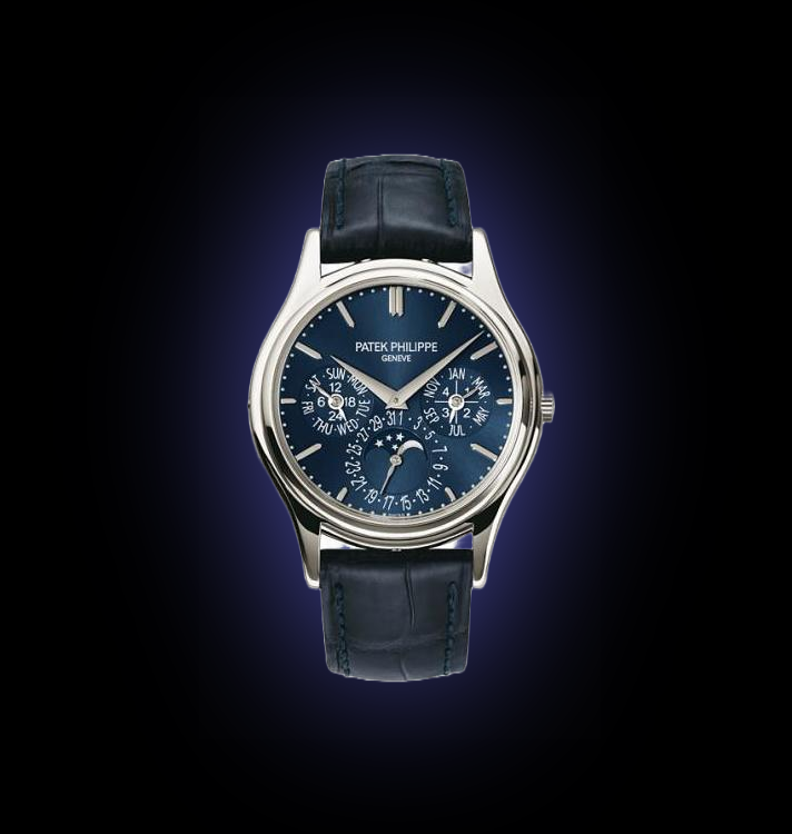 Patek Philippe Grand Complications 5140 Blue Dial, Platinum, 37.2