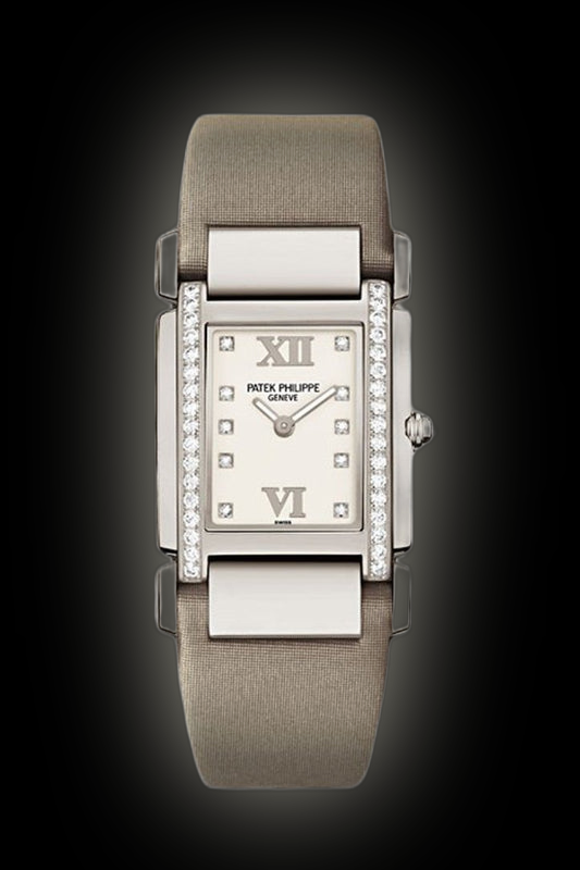 Patek Philippe Twenty-4 4920 Timeless White Dial, mm, Gem-Set