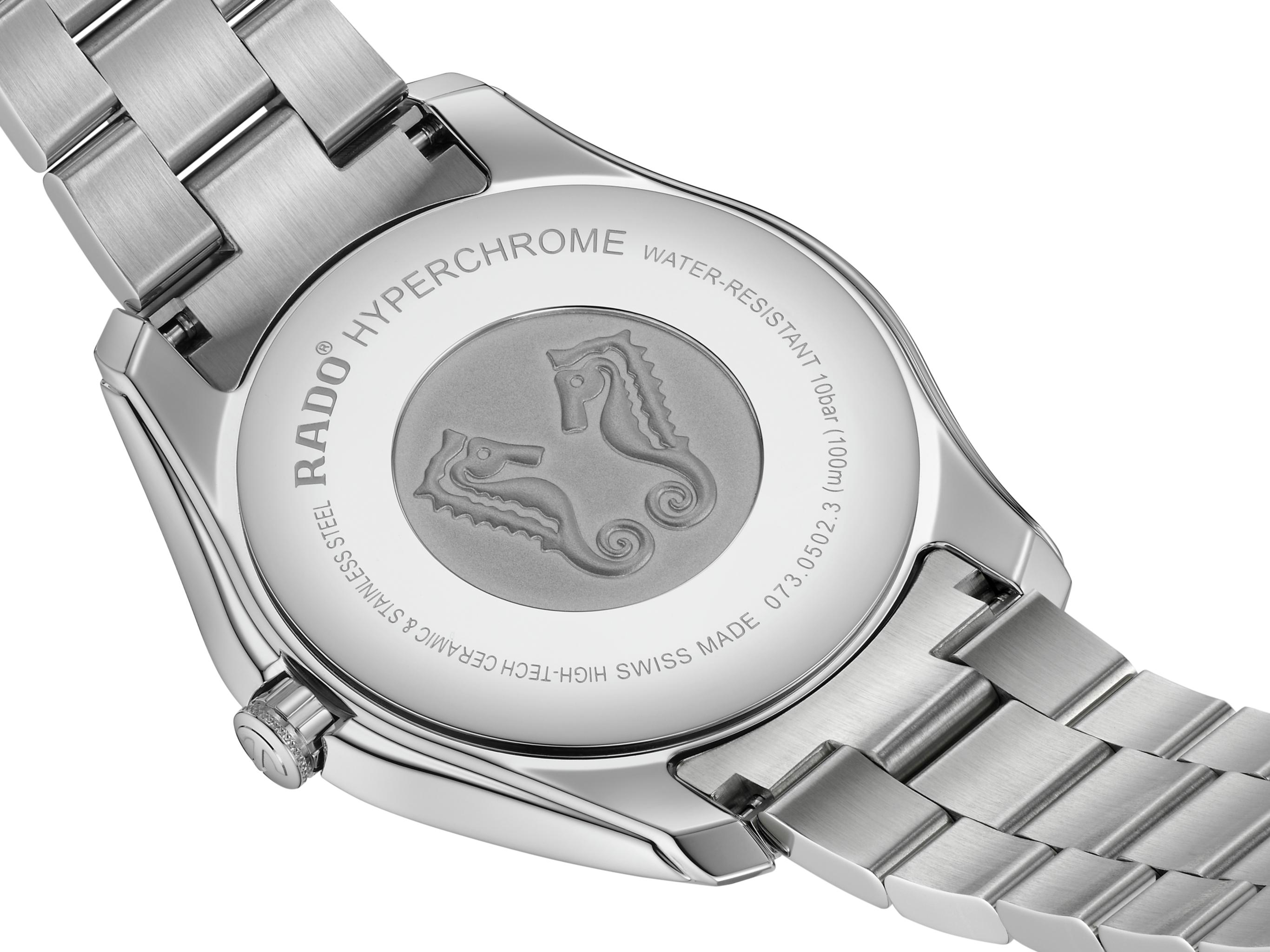 Rado HyperChrome 3215 White Dial, Stainless Steel, 44.0 mm, 200.0 m