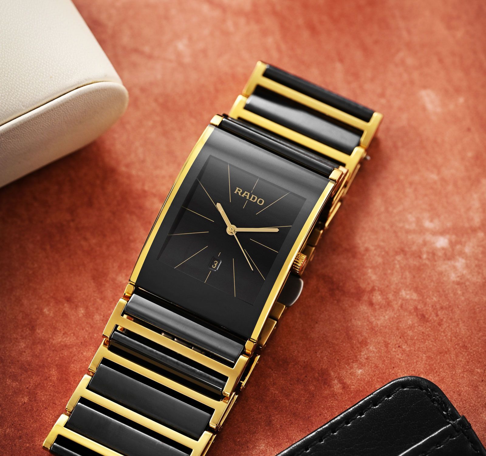 RADO メンズ Centrix Automatic Diamonds ステンレススチール 時計 R30018712