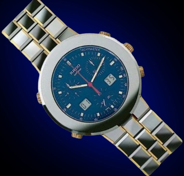 Rado DiaMaster R14377201 Blue Dial, Tungsten Carbide, Analog