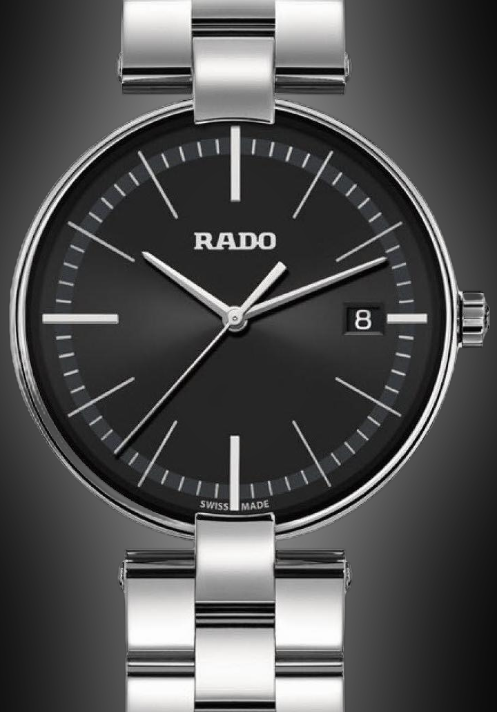 Rado Coupole 2285 Black Dial, Stainless Steel, 36.0 mm