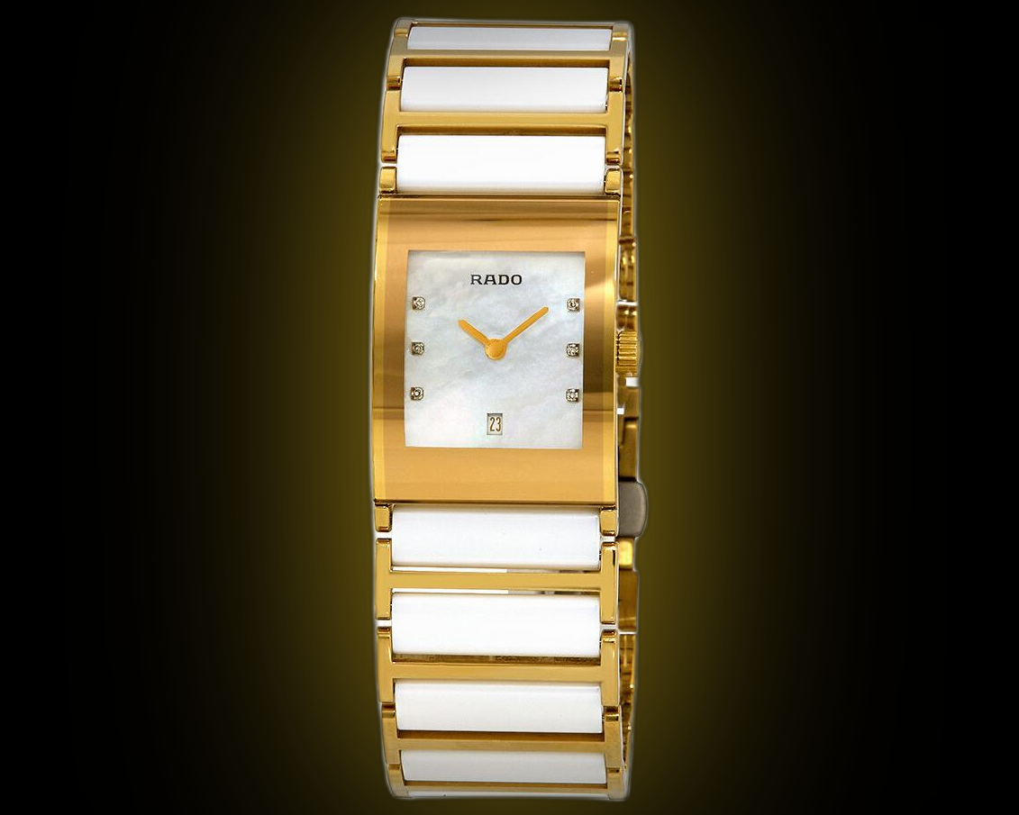 Rado Integral 2079 Mother of Pearl Dial, Yellow Gold Pvd Coated