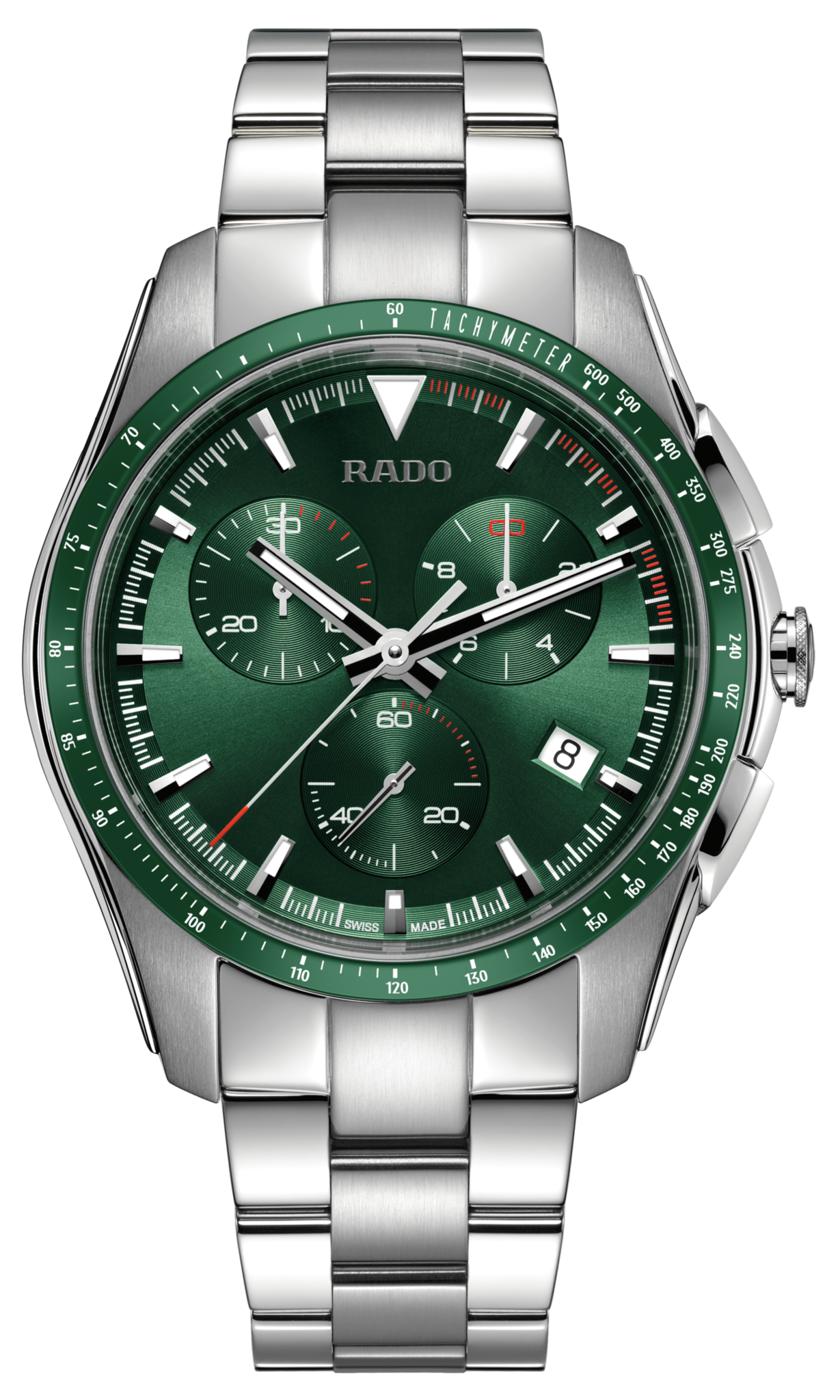 Rado HyperChrome 3225 Green Dial, High-Tech Ceramic, 03.312.022