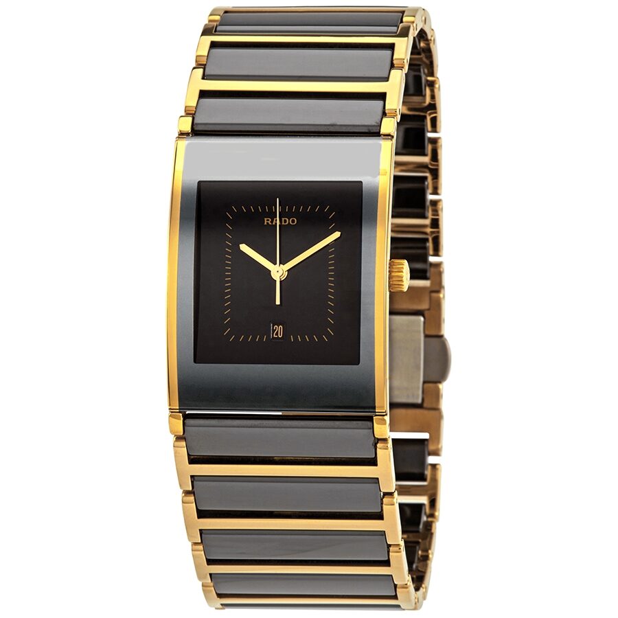 Rado Integral 2078 Black Dial, Ceramic, 40.0 mm, Quartz, Men's Watch