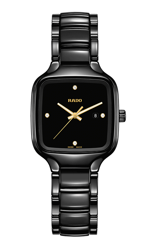Rado TRUE Square 2708 Black Dial, High-Tech Ceramic, Titanium