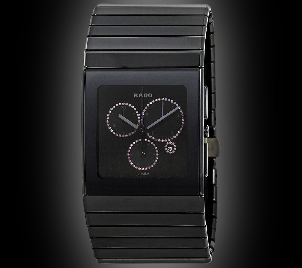 Rado Ceramica 2171 Black Dial, Analog, XL, Men's Watch