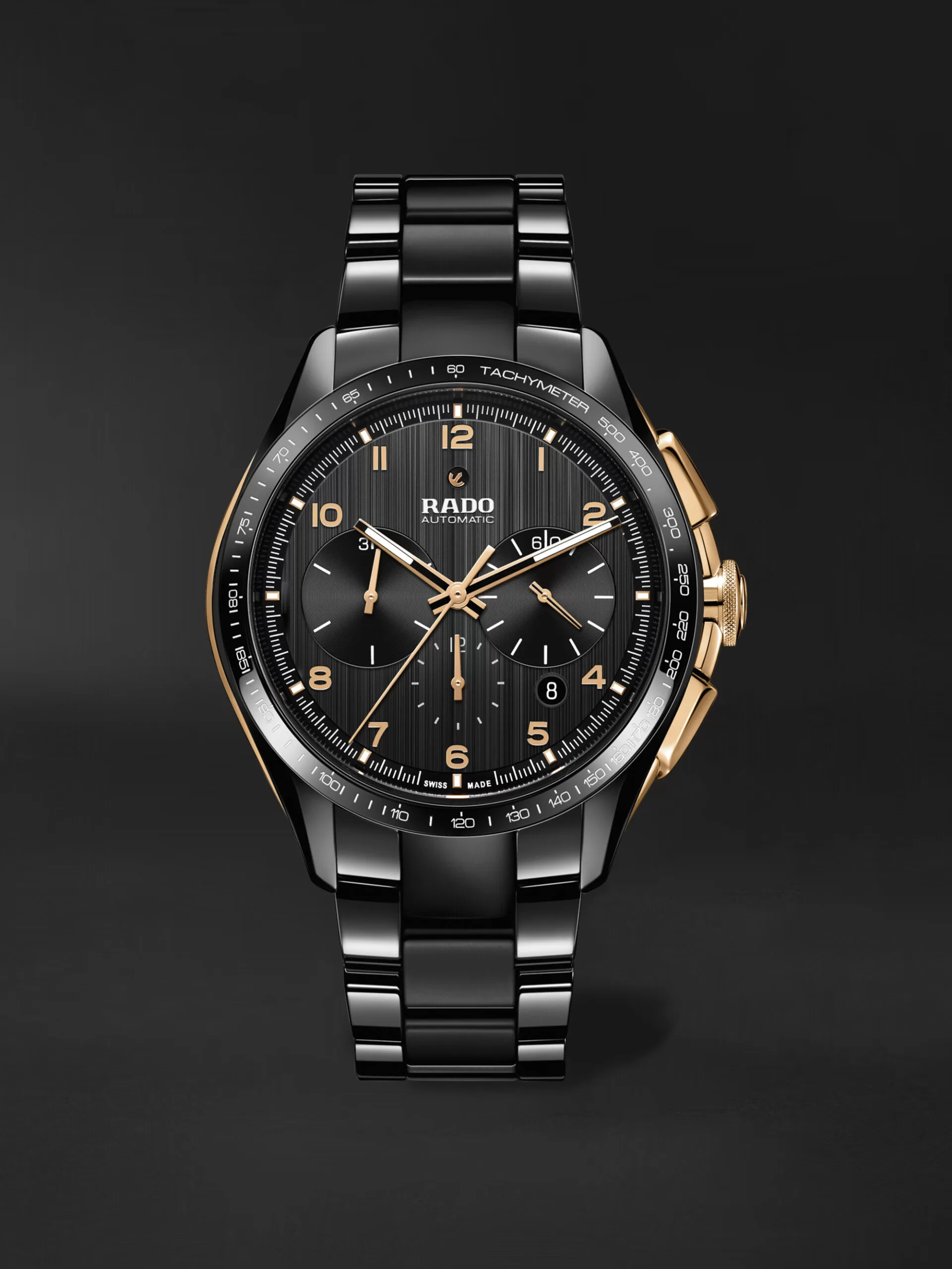 Rado HyperChrome 3211 Black Dial, High-Tech Ceramic, Automatic