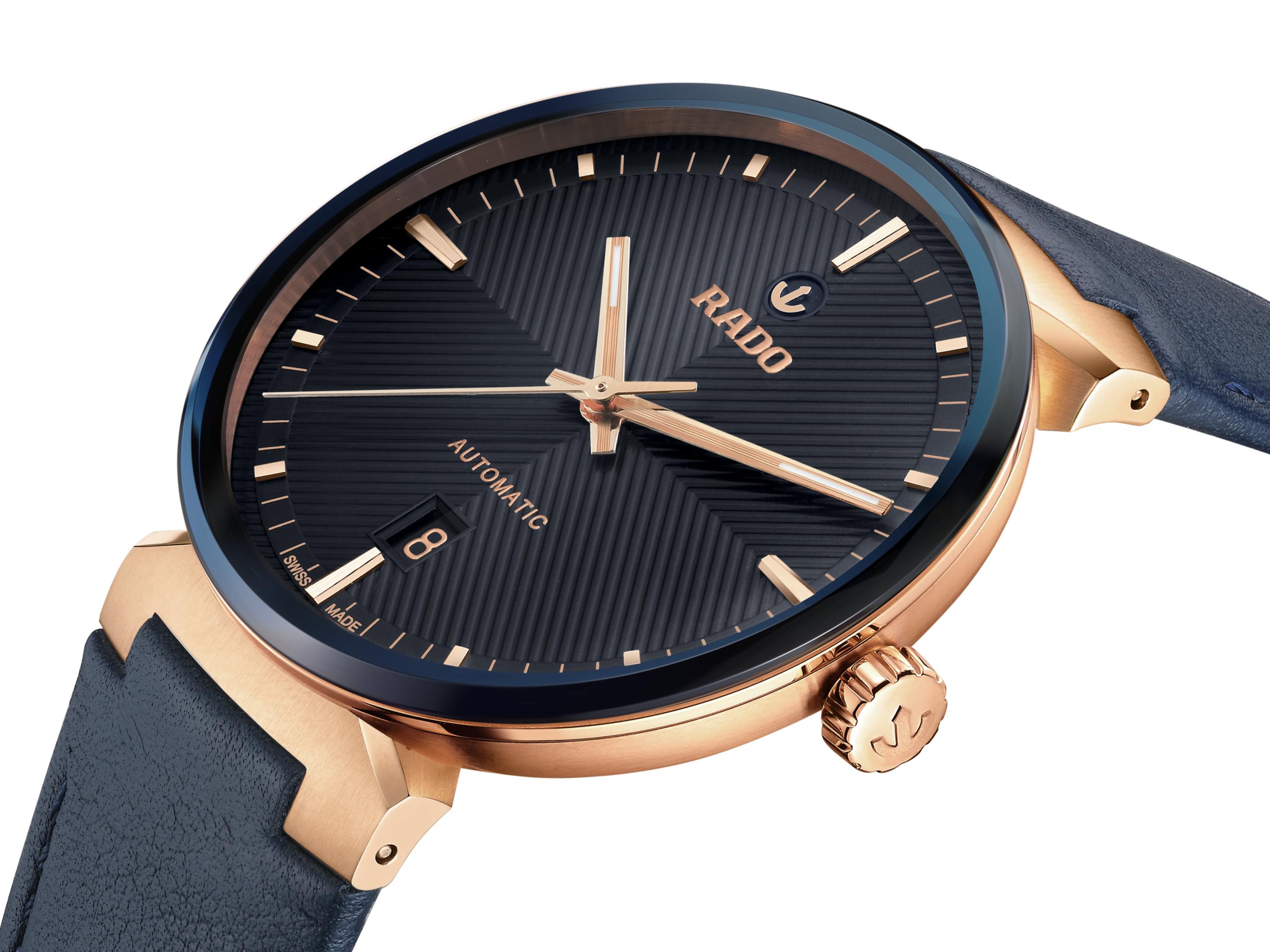 Rado Florence 4890 Blue Dial, Stainless Steel, 39.0 mm, Automatic