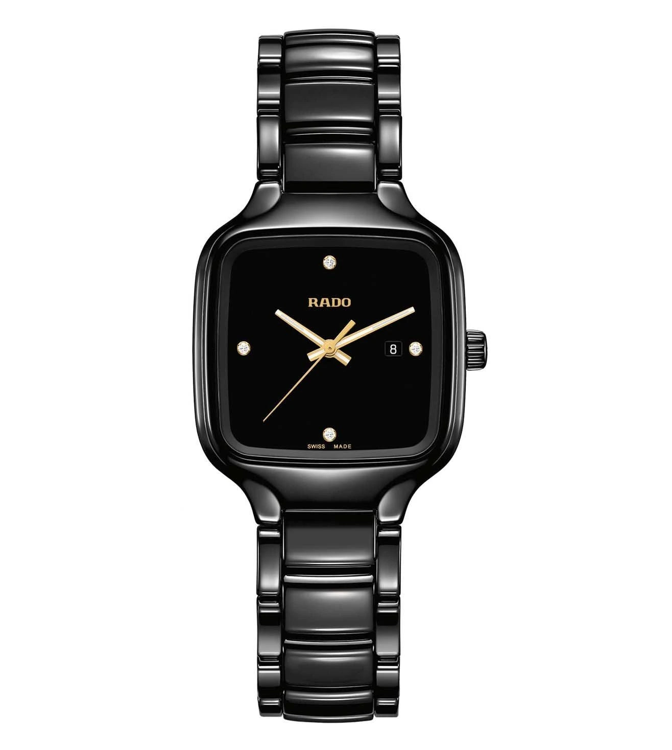 RADO クォーツ時計 ブラック スクエア e16f9fdec4f7e2fd253fda34f569f8