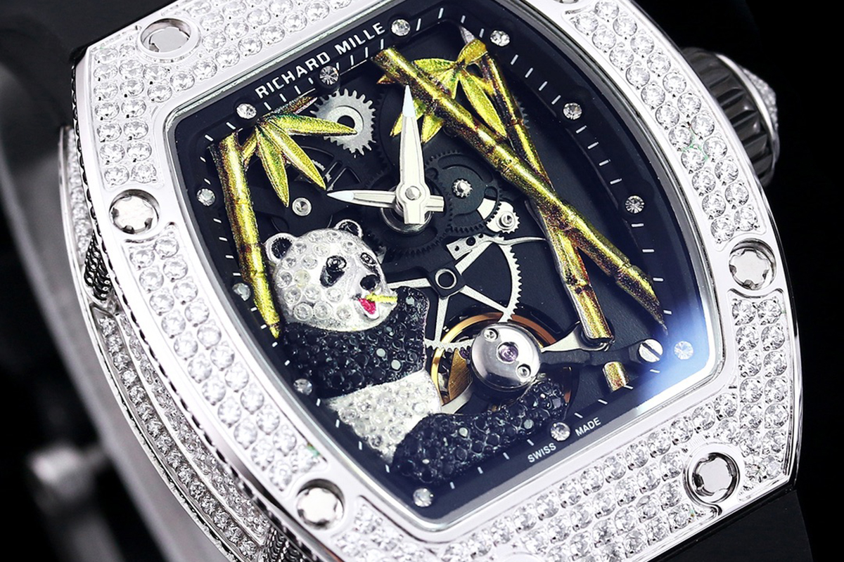 m&r様 Richard Mille Nature RM 26-01 18K White Gold, Analog, Panda