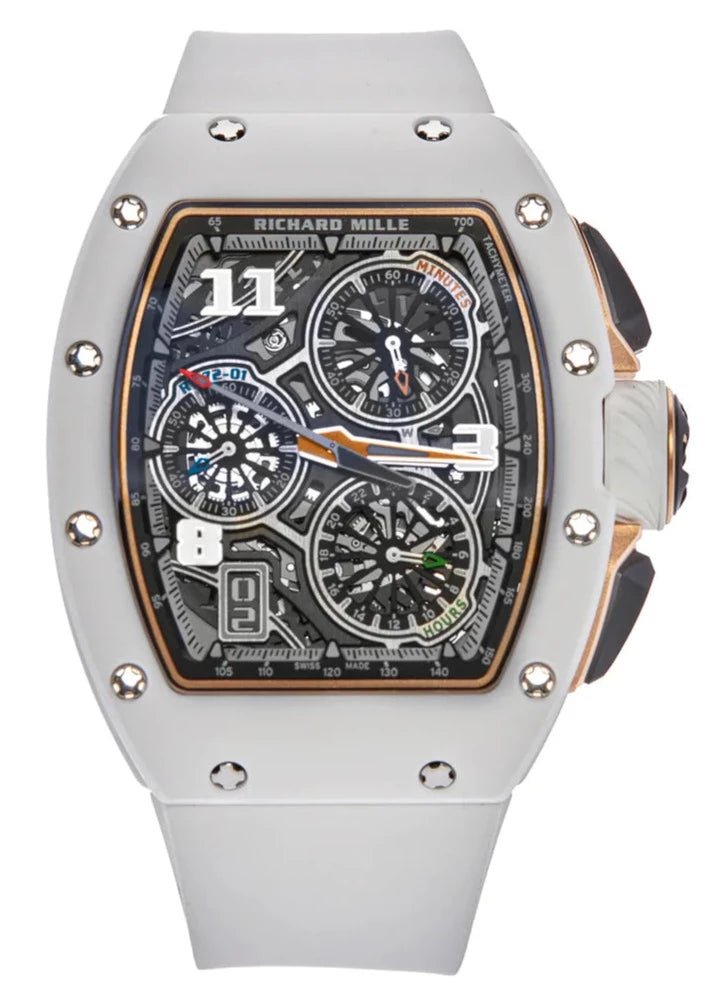 Richard Mille Lifestyle RM 72 Black Dial, Titanium, Chronograph