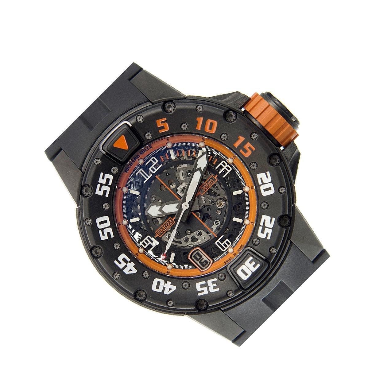 Richard Mille Sports Athletics RM028 Black Dial, mm