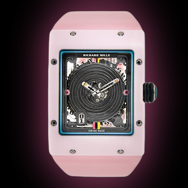 Richard Mille Bonbon RM 16-01 Réglisse Black Chrome Treated