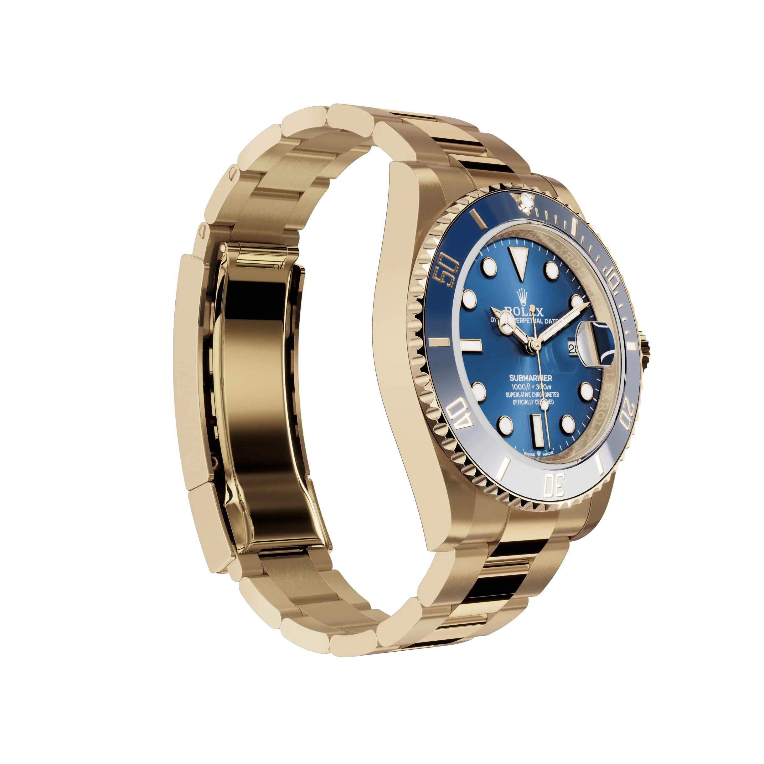 ⠜ꕤりおな‪ꕤ⠜　0618 Ceramic bezel | Rolex Submariner 16618 40mm 18k Yellow Gold