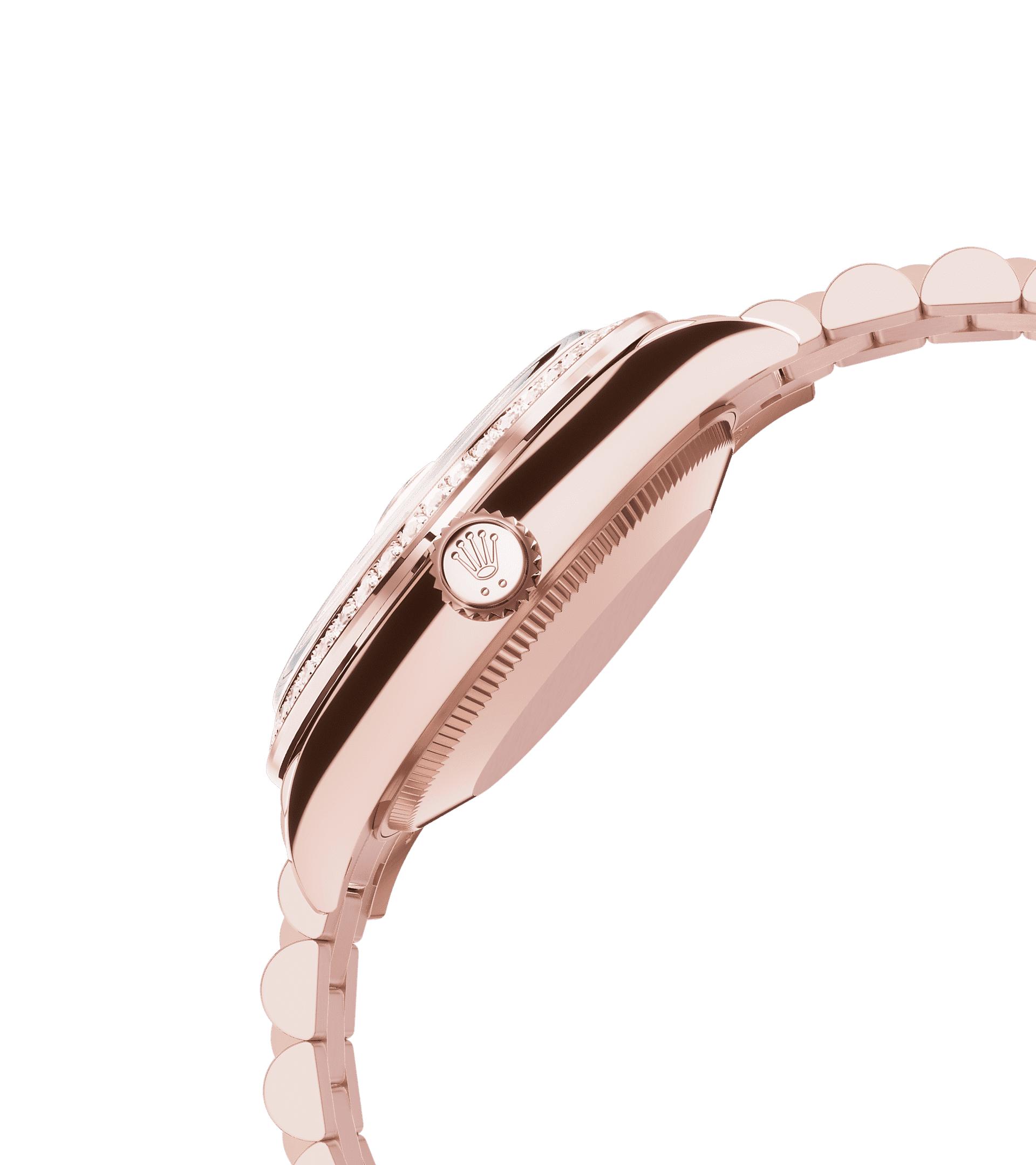 Rolex Datejust 31 278285 Chocolate Dial, 18 kt Everose Gold, 31.0
