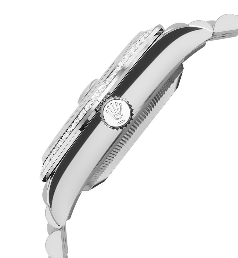 Rolex Datejust 36 126284 Aubergine Dial, Oystersteel and White