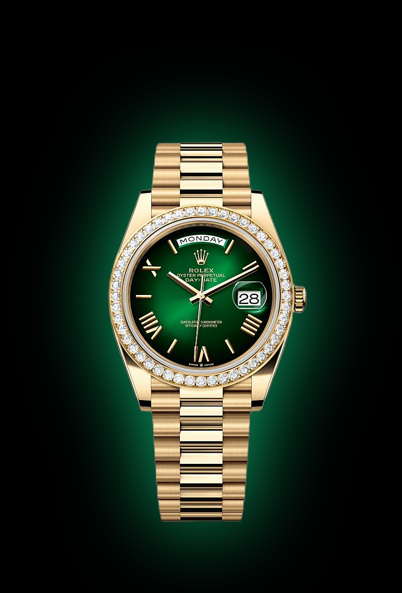 Rolex Day-Date 40 228348 Gold Dial, 40.0 mm, Automatic, Men's Watch
