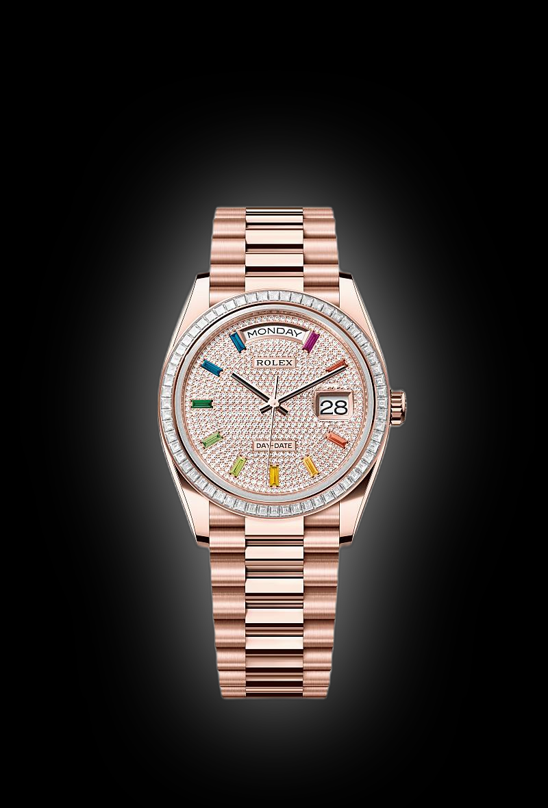 「andy！亅 Rolex Day-Date 36 watch: 18 kt Everose gold - m128395tbr-0032