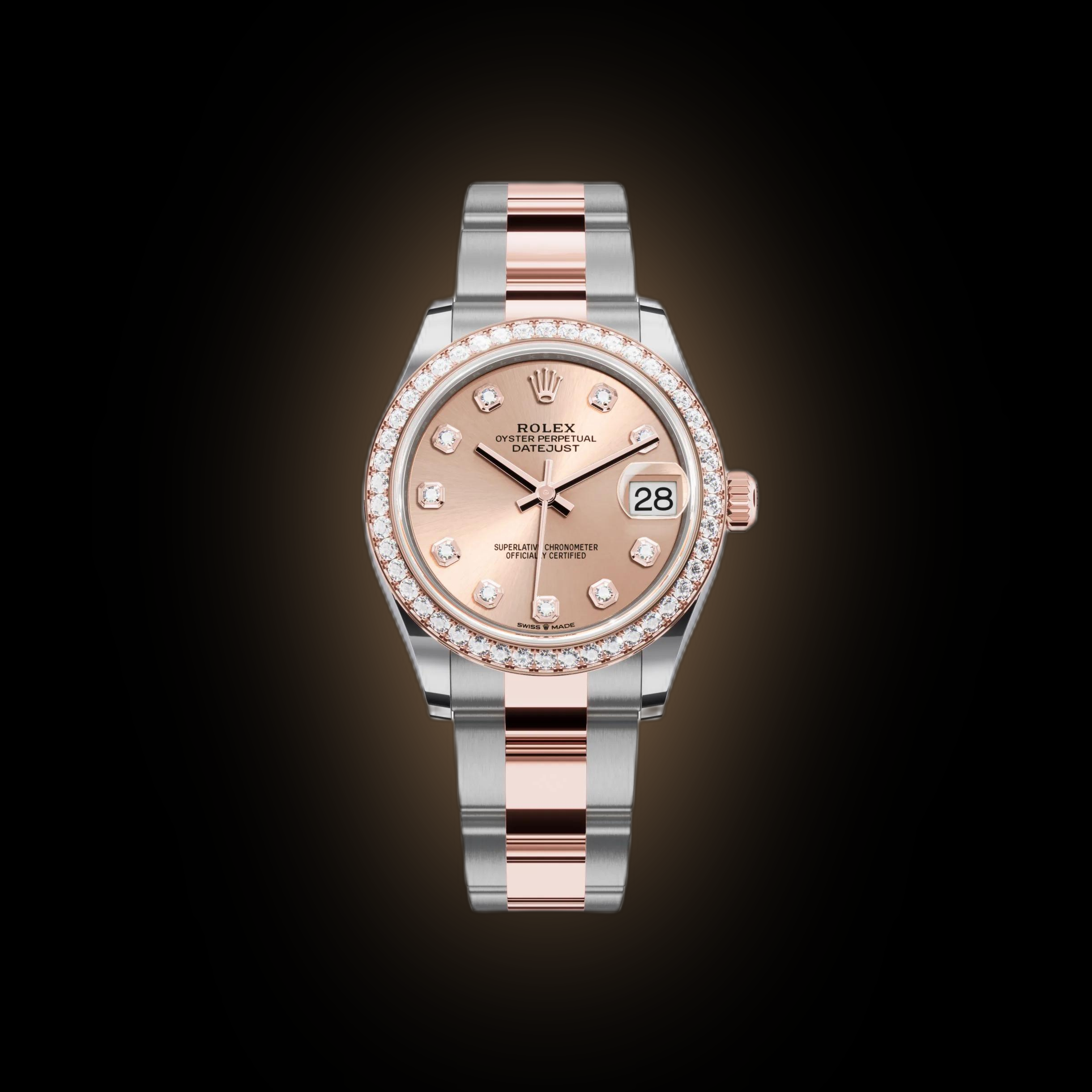 Rolex Lady-Datejust 28 279161 Rosé-Colour Dial, Everose Rolesor
