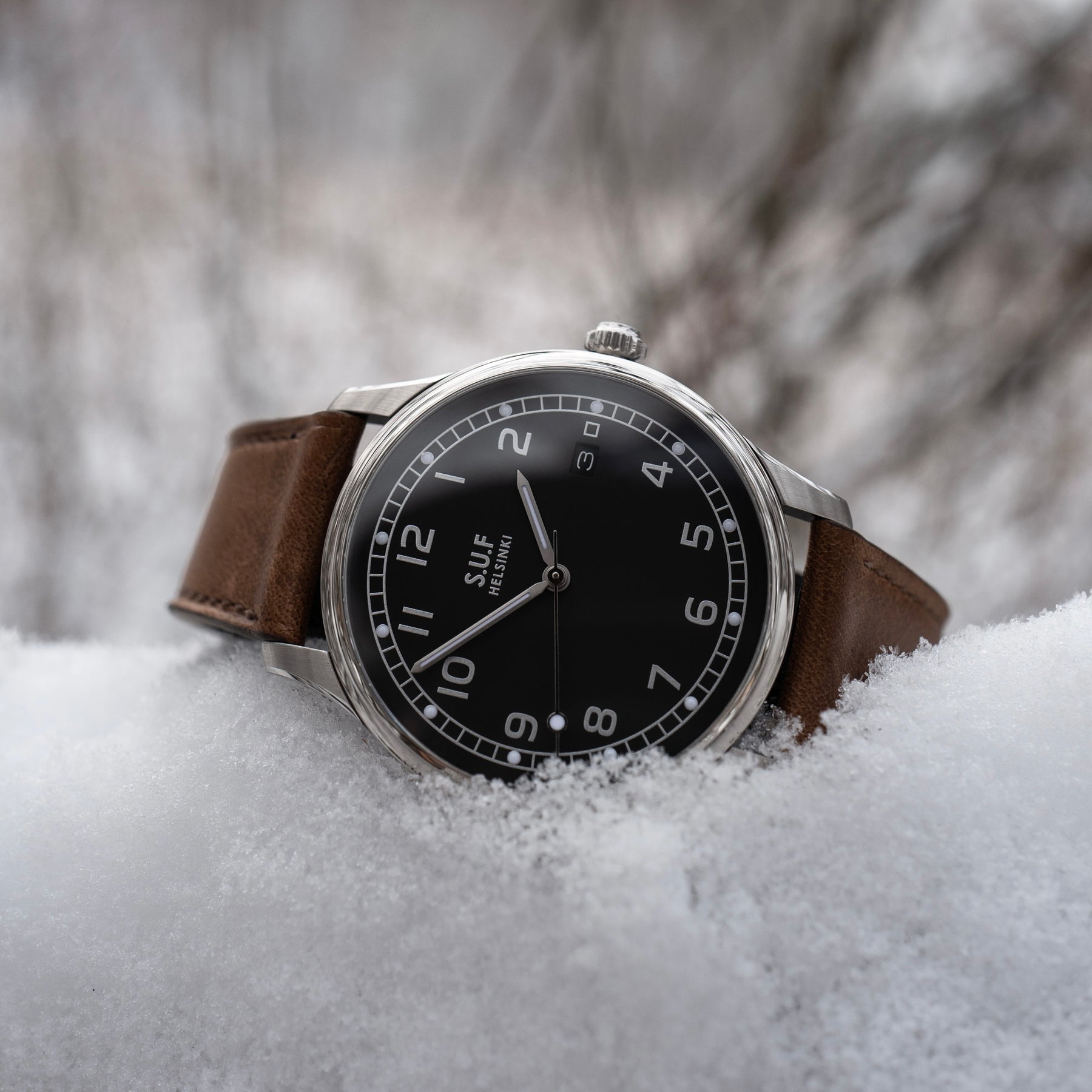 S.U.F Helsinki 180 Protox Stainless Steel, 38.7 mm, Self Winding