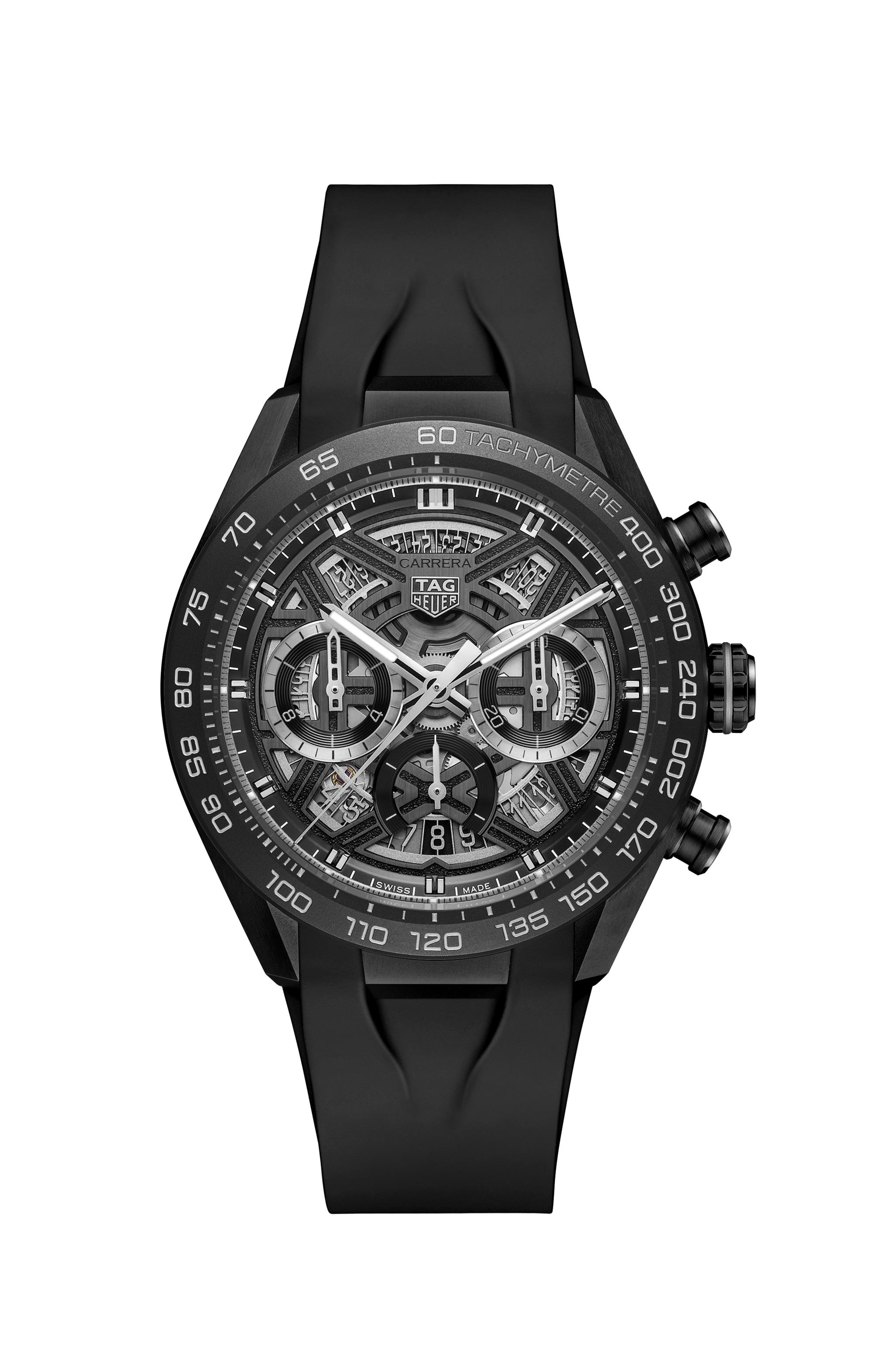 TAG Heuer Carrera FT6272 Black Dial, Dlc Titanium, Extreme Sport