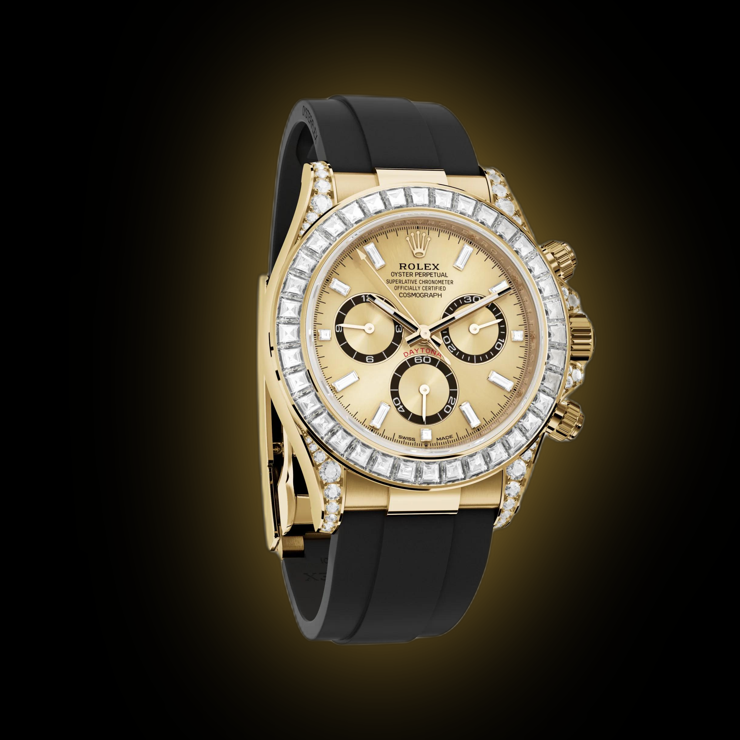 Rolex Cosmograph Daytona 40 126538 Golden Dial, 18 Kt Yellow Gold