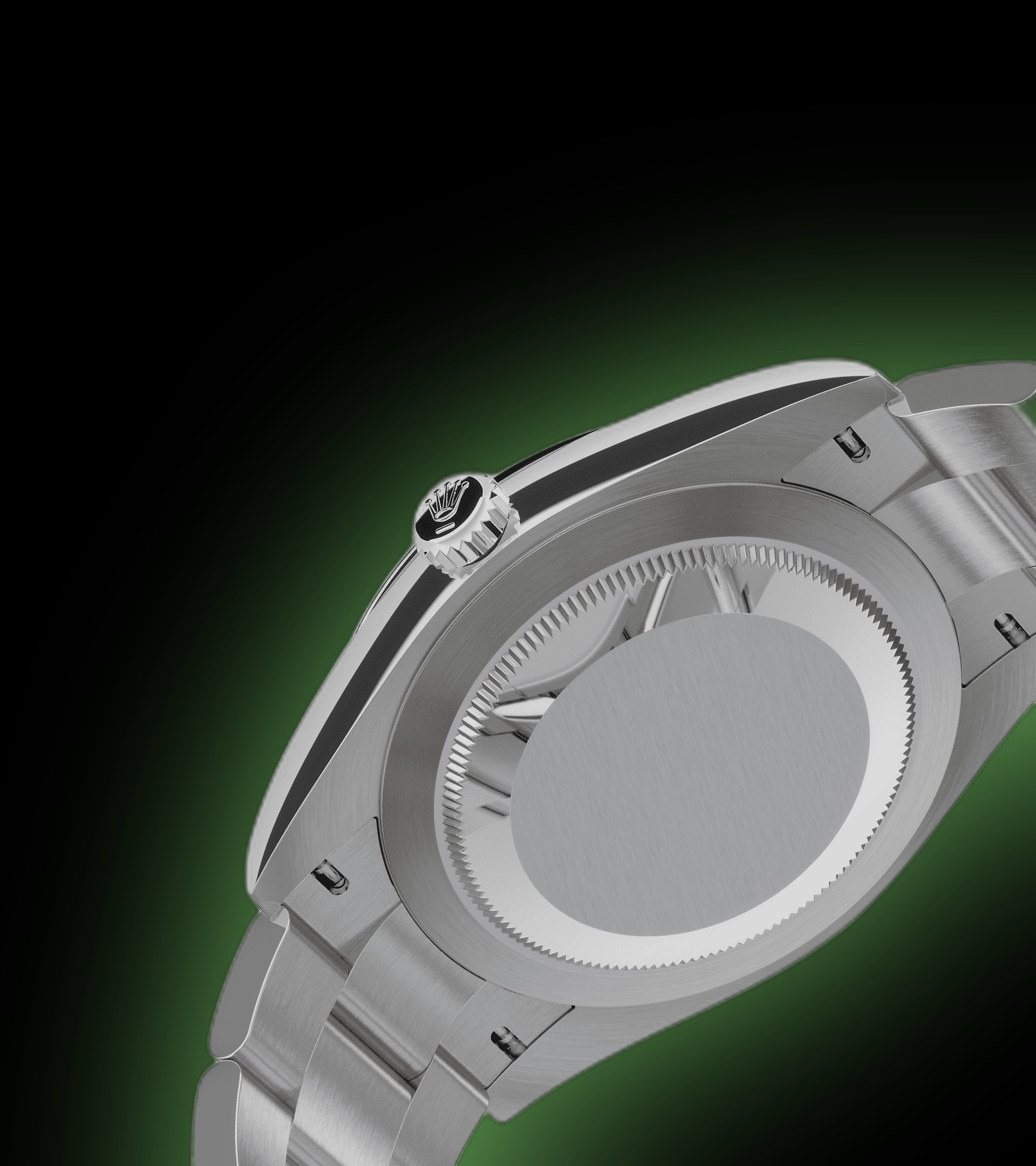 Rolex Oyster Perpetual 41 124300 Green Dial, Steel, mm, Automatic