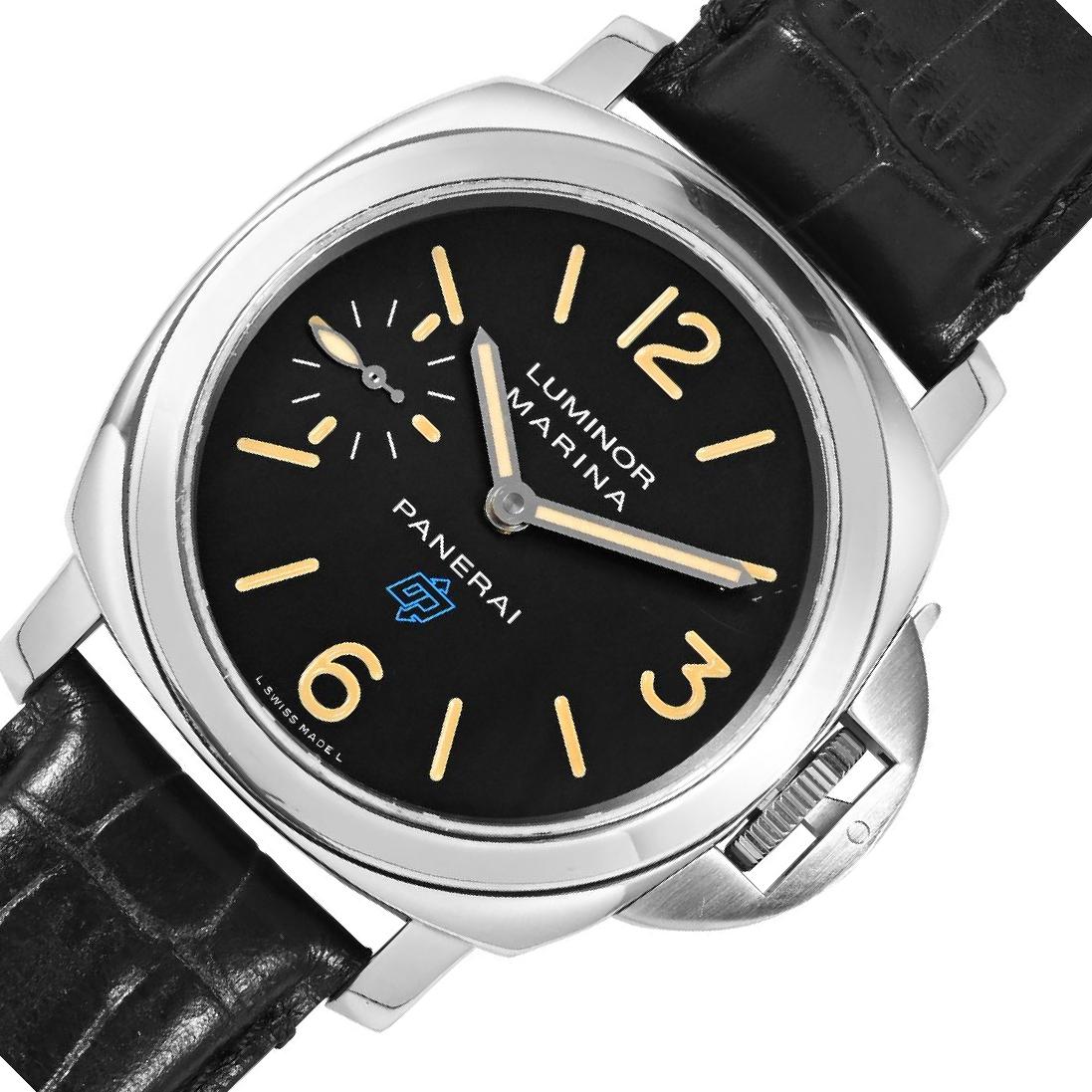 PANERAI ボールペン 黒 Panerai Luminor Marina Goldtech Sole Blu 44mm Automatic