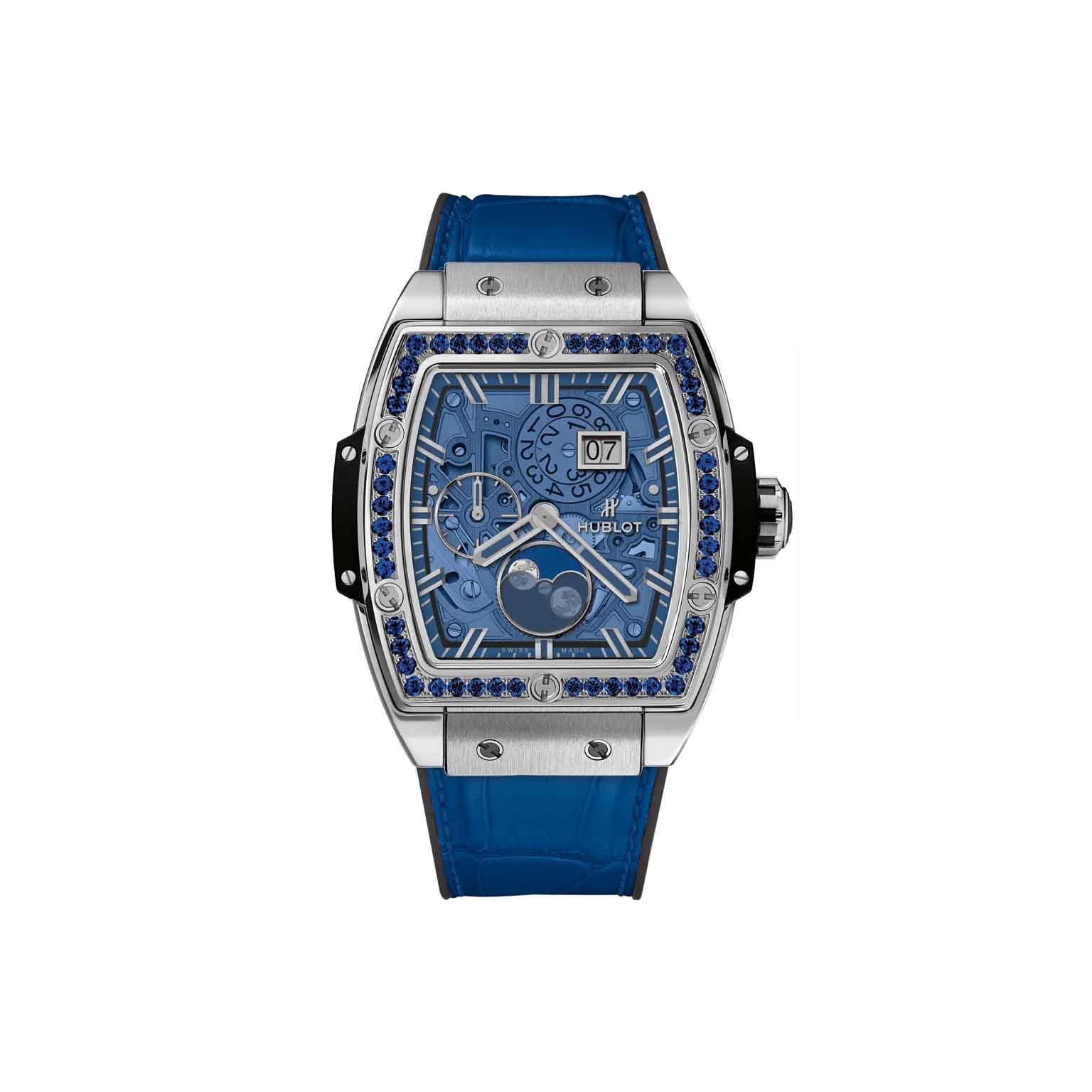 Hublot Spirit of Big Bang 647.NX.5171.LR.1201 Blue Dial, Titanium