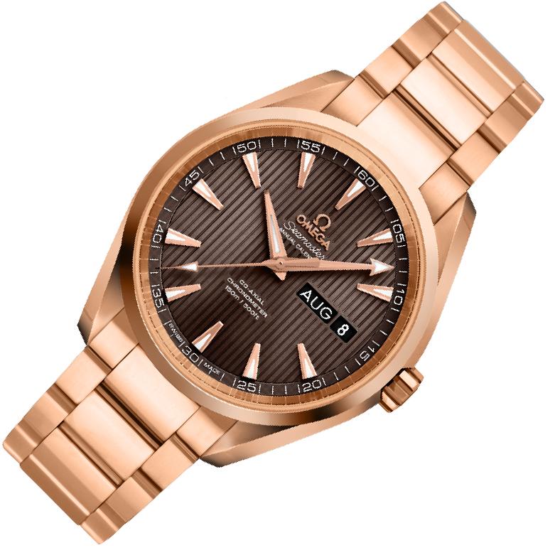 Omega Seamaster Aqua Terra 150M 231.50 Grey Dial, 18kt Rose Gold