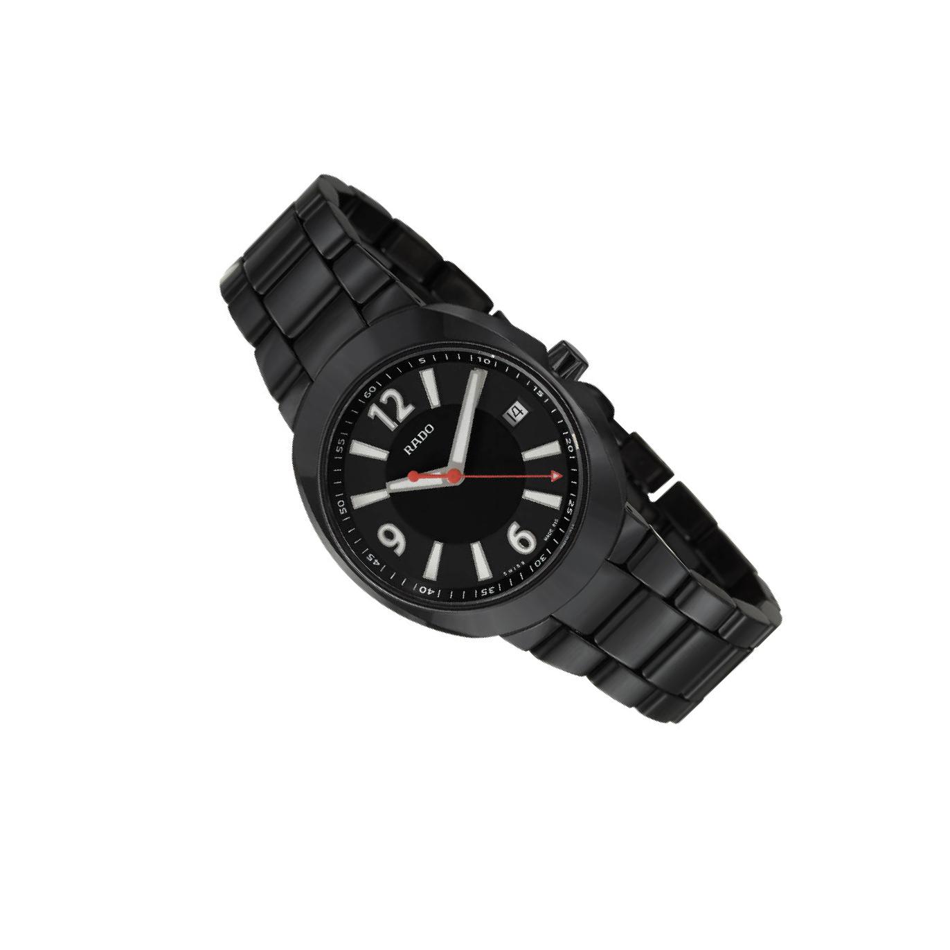Rado D-Star R15518152/01.115.0518.3.015 Black Dial, 38.0 mm