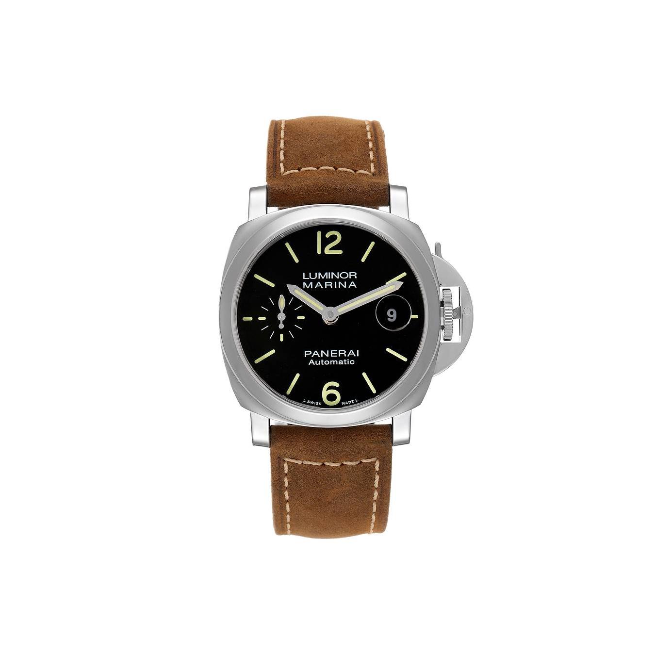 Panerai Luminor Marina 01048 Black Dial, Stainless Steel