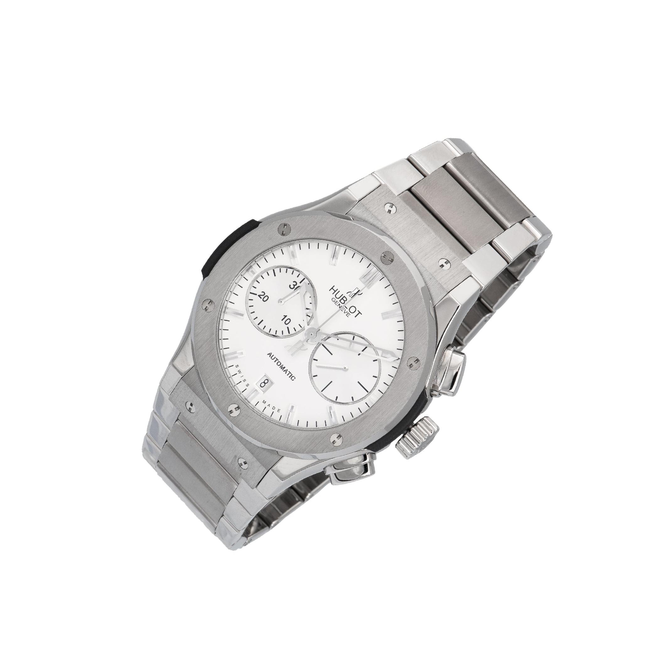 Hublot Classic Fusion Opaline Dial, Titanium, mm