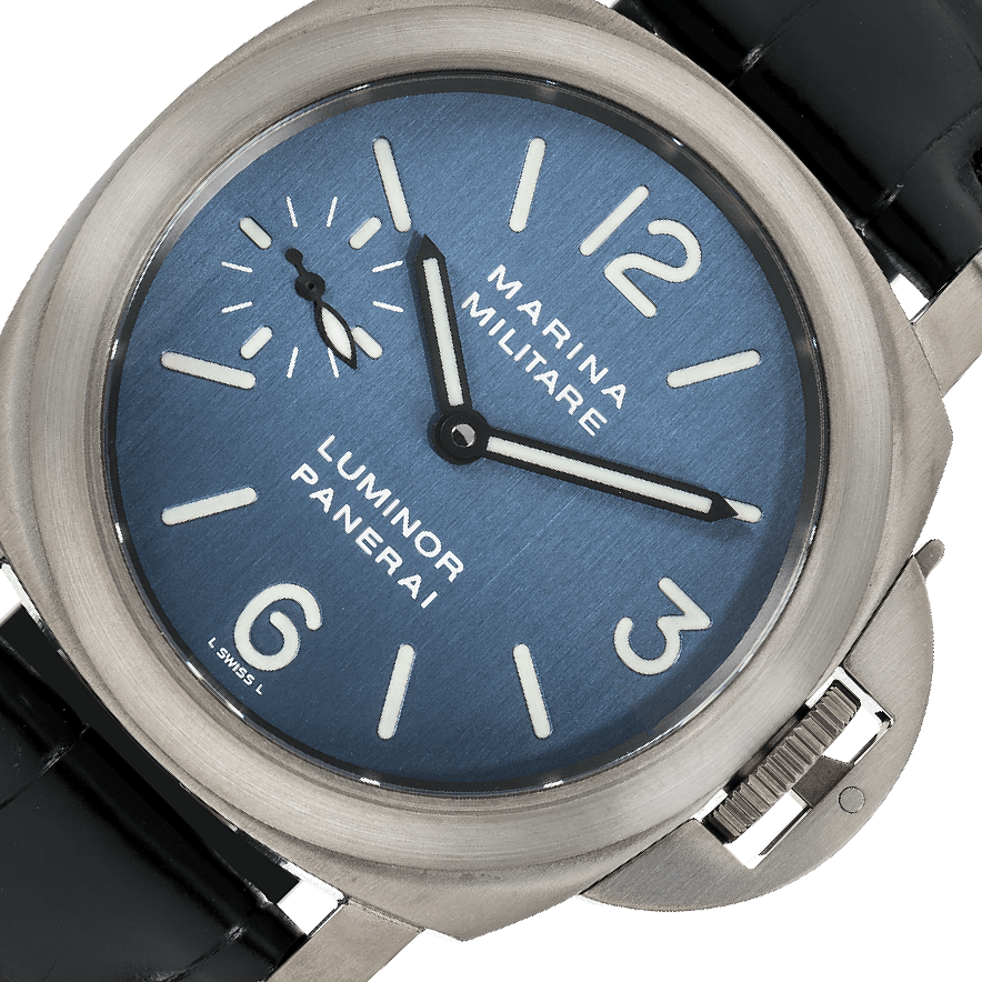 Panerai Luminor Marina 00082 Blue Dial, Titanium, 44.0 mm, Militare