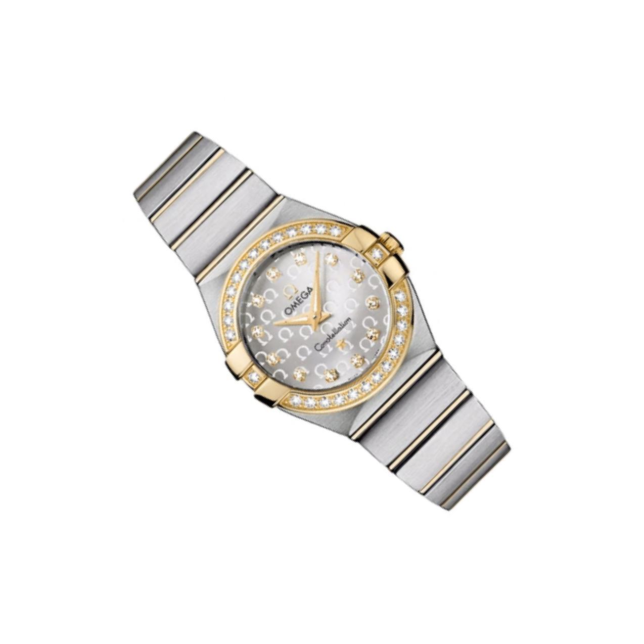 Omega Constellation 27 123.25 Silver Dial, Yellow Gold, 27.0 mm
