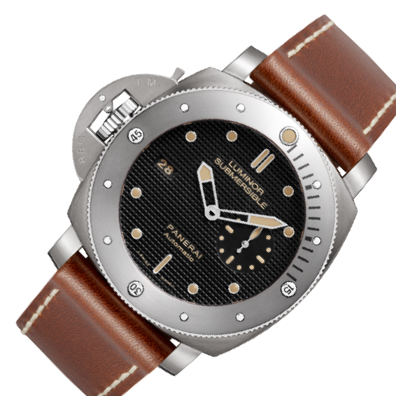 Panerai Submersible 1950 00569 Black Dial, Stainless Steel, 44.0