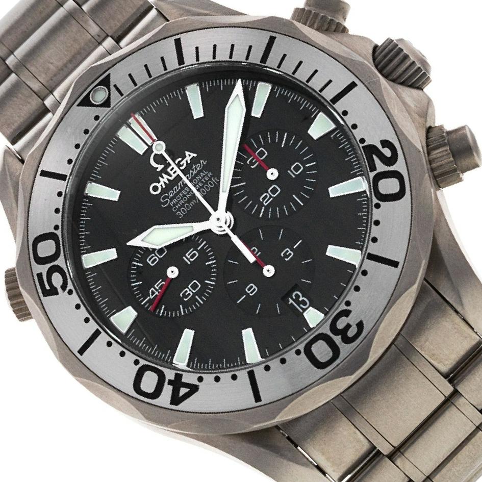 Omega Seamaster Diver 300M 2293.52 Black Dial, Titanium, 41.5 mm