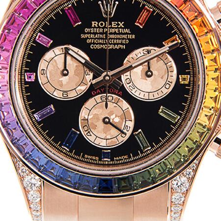 Rolex Cosmograph Daytona 116595 Black Dial, 18kt Rose Gold